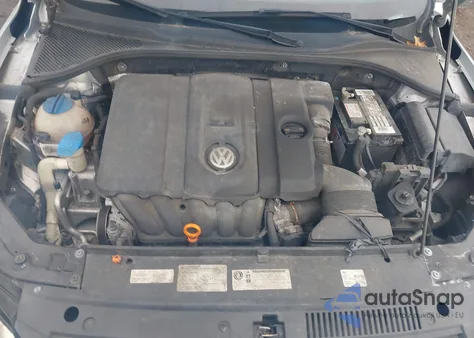 2012 Volkswagen Passat 2.5L Se из США, поврежденный, VIN 1VWBP7A35CC070504